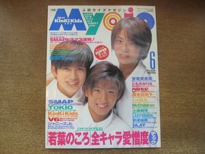 2207CS●明星 Myojo 1996.6●カミングセンチュリー/SMAP/TOKIO/KinKi Kids/V6/安室奈美恵/ともさかりえ/内田有紀/榎本加奈子/シャ乱Q