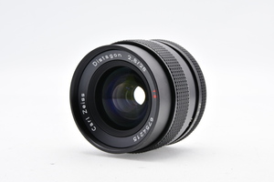CONTAX Carl Zeiss Sonnar 28mm F2.8 T* AEJ Y/Cマウント コンタックス MF一眼レフ用 広角単焦点レンズ ■02050