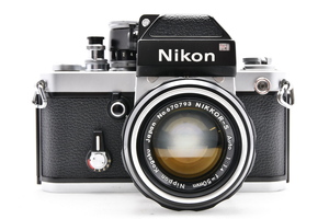 NIKON F2 フォトミック + 非AI NIKKOR-S Auto 50mm F1.4 ニコン フィルムカメラ MF一眼レフカメラ 標準単焦点レンズ 大口径 ■02535