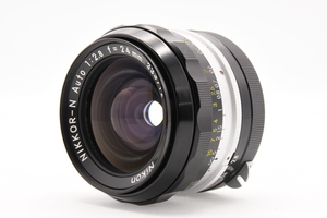 Nikon 非AI NIKKOR-N Auto 24mm F2.8 ニコン Fマウント 用交換レンズ 単焦点レンズ 広角 箱・ケース付き ■02432