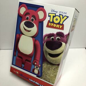  ultra rare Bearbrick Toy Story rotso* is g* Bear 100% & 400% (BE@RBRICK TOY STORY Lots-O Disney Pixarrotso)