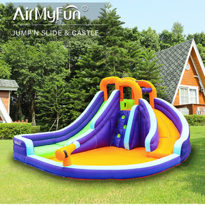 * strongly recommendation * high quality * slide slipping pcs castle large playground equipment water slider air playground equipment safety for children present interior / outdoors pool 