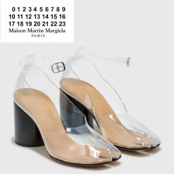 MAISON MARGIELA 21ss TABI PVC パンプス メゾンマルジェラ 36 PVC 参考価格148500円