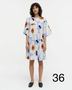 マリメッコ Alith Unikko ワンピース　ウニッコ marimekko チュニックワンピース ウニッコワンピース