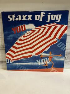 LPレコード staxx of joy YOU