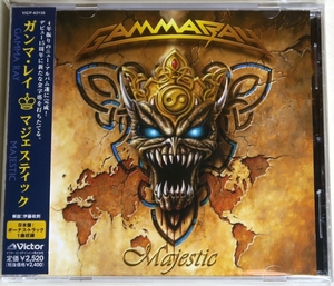 ☆ ガンマ・レイ GAMMA RAY マジェスティック Majestic 初回盤 日本盤 帯付き VICP-63135-1 1T V 新品同様 ☆