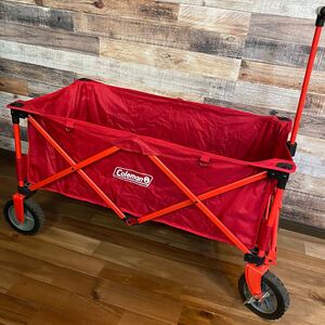 Coleman アウトドアワゴン レッド
