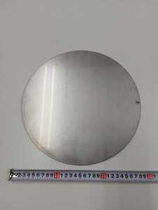  stainless steel board 11 diameter approximately 289mm× thickness approximately 3mm approximately 1500g circle scratch have 
