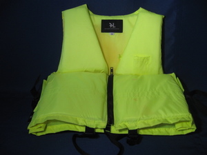 [ used ] life jacket size S for children sea etc.. leisure . use is possible to do. free shipping 