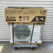 【未開封未使用品】三菱電機 MITSUBISHI 霧ヶ峰 ルームエアコン 暖房12畳 冷房15畳 MSZ-GV3621-W 2021年製_画像1