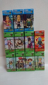 ワンピース ワールドコレクタブルフィギュア ワーコレ vol.5 vol.8 開発担当 最悪の世代 セット