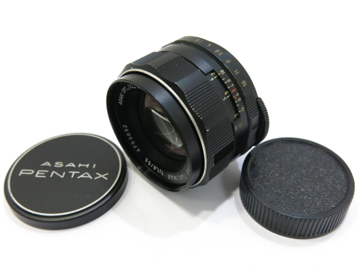 ペンタックス SMC TAKUMAR 55mmF1.8 オークション比較 - 価格.com