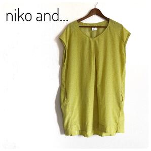 【niko and…】ニコアンド チュニックワンピース ワンピース シャツ