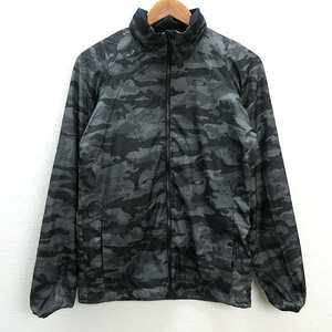 k# Oacley /OAKLEY 412584 Enhance Graphic Wind Warm Jacket теплый жакет [S]MENS#128[ б/у ]