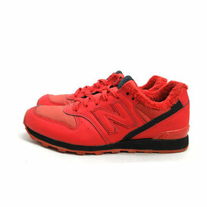 k■【23.5cm】ニューバランス/New Balance WR996T ボア切り替え スニーカー/赤/LADIES■54【中古】