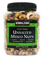 ◆徳用◆カークランドシグネチャー 無塩 ミックス・ナッツ 1.13kg Kirkland Signature Unsalted Mixed Nuts 1.13kg
