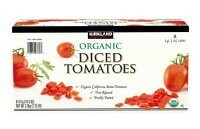◆徳用◆カークランドシグネチャー オーガニック ダイストマト 411g x 8缶　Kirkland Signature Organic Diced Tomatoes