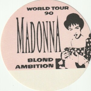 MADONNA Madonna Blond Ambition World Tour 90 : back stage Pas sticker 