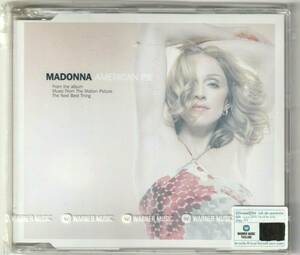 MADONNA　マドンナ　American Pie　タイ盤 オフィシャル CDシングル　：　　Warner Music Thailand