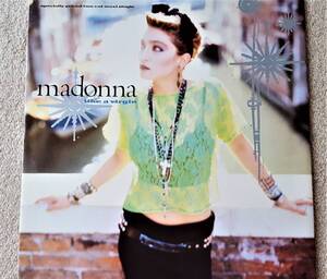 MADONNA　マドンナ　LIKE A VIRGIN　カナダ盤12”シングルレコード 　Sire 92 02390