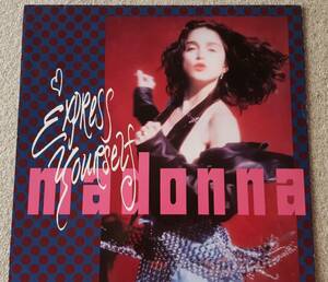 MADONNA　マドンナ　Express Yourself　 ドイツ盤 12” シングル レコード　