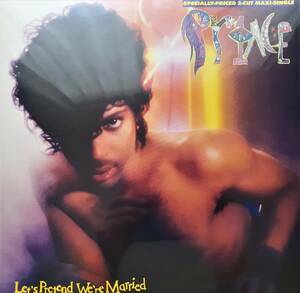 新品　PRINCE　プリンス　Let's Pretend We're Married　2016年再発盤 EU盤 12”シングルレコード