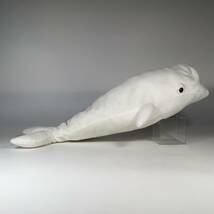 N-907☆ IKEA TANDVAL タンドヴァル ソフトトイ クジラ ぬいぐるみ 白いくじら 海の動物_画像5