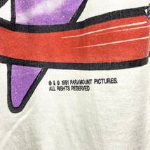 ■ 90s 90年代 ビンテージ USA製 SCREEN STARS STAR TREK Tシャツ スタートレック PARAMOUNT パラマウント 映画 ムービー 白 XXL ■_画像2
