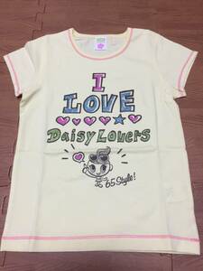 DAISY　LOVERS　デイジー　Tシャツ　130　　未使用品　黄色　/　③