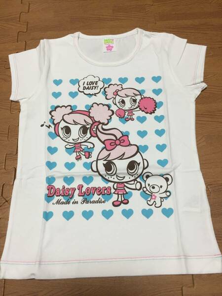 DAISY　LOVERS　デイジー　Tシャツ　130　未使用品 　白色　/　③