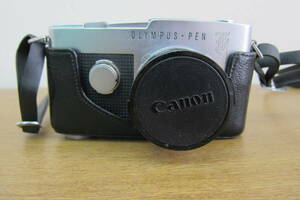 【13088】OLYMPUS-PEN F　f=38mm 1:1.8　オリンパス　カメラ　フィルムカメラ　レトロ　コレクション　動作未確認