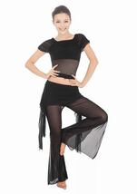 ベリーダンスブラック新セクシーな女性のベリーダンスの服オリエンタルスタイルの衣装の直接販売女性のボールルームドレスインドのドレス_画像4