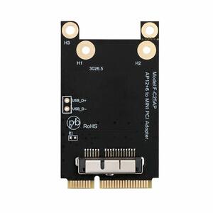 【国内即発】Apple Mac純正無線LanモジュールMini PCI-eに変換アダプタ【検索BCM94360CD BCM94331CD BCM94360CS2 Hackintosh】