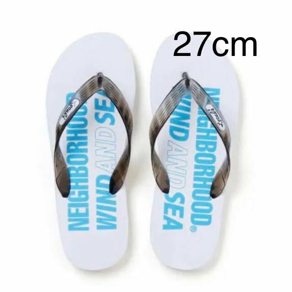 【新品】27cm NEIGHBORHOOD WIND AND SEA HWDS SR-BEACH SANDAL サンダル ホワイト ネイバーフッド ウインド アンド シー ウィンダンシー