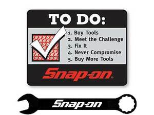 Snap-on（スナップオン）チェックリスト ステッカー「TECH ”TO DO” LIST DECAL」