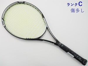 中古 テニスラケット プリンス イーエックスオースリー ハリアー チーム 100 2012年モデル (G2)PRINCE EXO3 HARRIER TEAM 100 2012