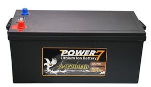 （株）秀　POWER7　リチウムイオンバッテリー　24V　100Ah　BMS搭載