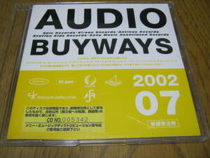 V.A / AUDIO BUYWAYS 2002 07 レア CD OPQ MIKIKO 推定少女 POLYSICS CRYSTAL KAY MONDAY MICHIRU スネオヘアー MOOMIN 川村結花 星村麻衣