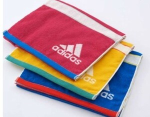  новый товар * Adidas (adidas) спорт полотенце 1 листов * желтый 1 шт. 