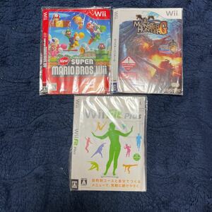 任天堂 Wii ソフト 3点セット