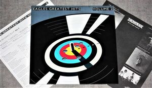 d2139)レコードEagles(イーグルス)「Eagles Greatest Hits Volume 2(グレイテスト・ヒッツ　Vol.2)」P-11297　ホテル・ LP