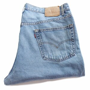 ★00s Levi'sリーバイス 550 デニムパンツ w42 L32★SDP1307 オールド ジーンズ テーパード ルーズ ワイド バギー ビッグサイズ