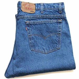 ★90s USA製 Levi'sリーバイス 505 デニムパンツ w44 L30★95 オールド ビンテージ ジーンズ ストレート ハチマル ビッグサイズ