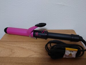 ヴィダル サスーン ヘアアイロン ピンク カール ヴ