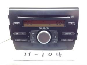 H-104　ダイハツ純正 ムーヴ L175S 86180-B2410 CQ-JD8601AK CDデッキ　即決保証付