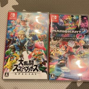 Switch 2本セット スマッシュブラザーズ マリオカート