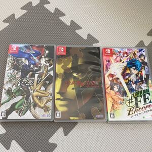 Switch 3本セット 女神転生3 女神転生5 幻影異聞録#FE