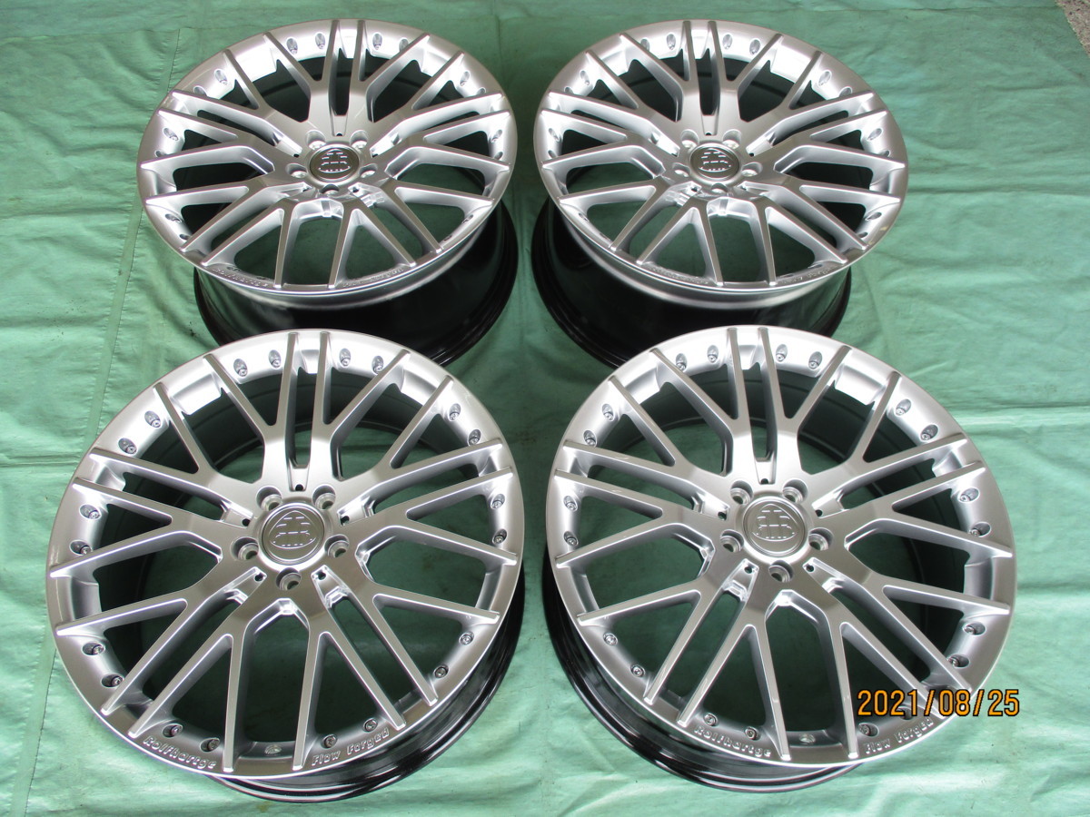 自社企画専売品 新品 Rolfhartge X10RSR BE & ブリヂストン POTENZA S007A 235/40-18 4本セット VW・イオス,シロッコ,パサートCC,VWCC
