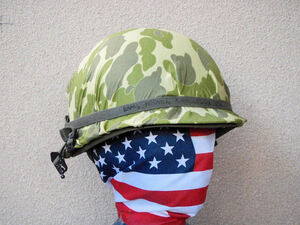 F9500* the US armed forces M2 steel helmet /M1*M2 helmet * Duck Hunter duck cover (pala Shute ) attaching /VIETNAM war Vietnam war nam war WWⅡ morning . war 