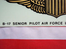 F0B☆アメリカ空軍　シニアパイロット徽章　ステッカー5枚セット/米国空軍USAFアビエーター航空機搭乗員パイロット特技徽章_画像7